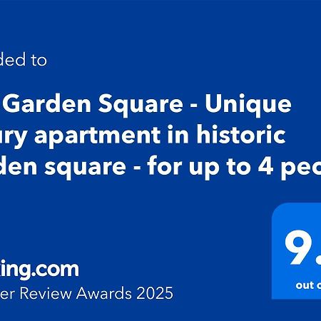 The Garden Square - Unique Luxury Apartment In Historic Garden Square - Ideal For 2 People York Exterior foto